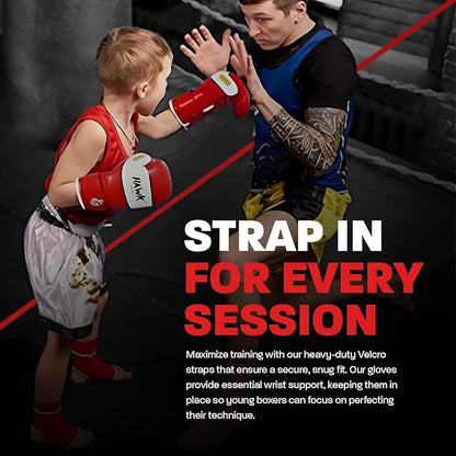 Kids Boxing Gloves for Kids Children Youth Punching Bag Kickboxing Muay Thai Mitts MMA Training