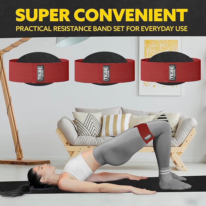 Fabric Resistance Bands for Legs - Workout Bands Resistance Bands for Men and Women - Booty Bands