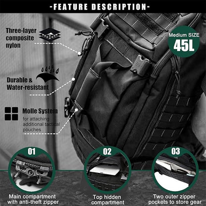 Gym Bag Duffle Bags Backpack - Travel Weekender Bag for Men Women Workout Bag for