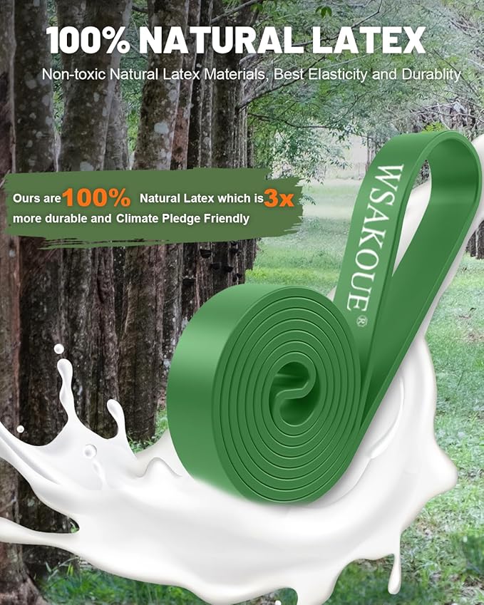 Pull Up Bands, Resistance Bands, Pull Up Assistance Bands Set for Men & Women, Exercise Workout