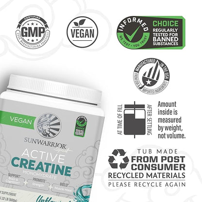 Creatine Monohydrate Powder Micronized PreWorkout Recovery Supplement | Support Muscle Building