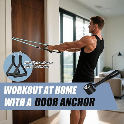 WHATAFIT Resistance Bands, Exercise Bands，Resistance Bands for Working Out, Work Out Bands with
