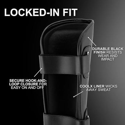 Tigear Core Shin Guards – MMA Martial Arts Shin Guards for Muay Thai & Kickboxing Sparring and