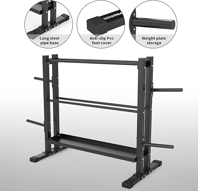 PPROIRON Dumbbell Rack, Heavy Duty Thickened with 1000Lbs Load Capacity, Extra Large Capacity