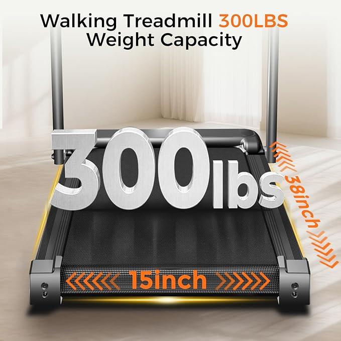 Treadmill with Incline, 3.0HP Small Treadmills for Home, Portable Electric Treadmill with