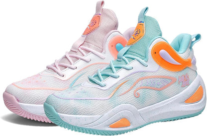 High Upper Basketball Shoes for Men Women Sneakers Fashion Breathable Sports Shoes Anti Slip