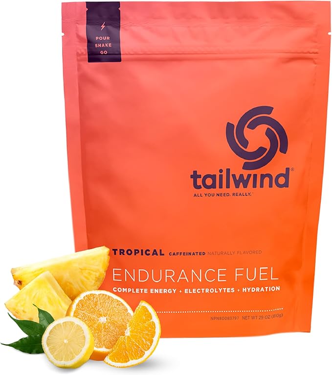 Tailwind Nutrition Endurance Fuel, Carbohydrate & Electrolyte Sports Drink Mix Powder, Gluten-Free