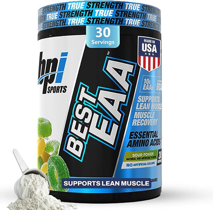 BPI Sports Essential Amino Acids EAA Powder - Pre, Intra & Post Workout Drink - BCAA Powder for Men