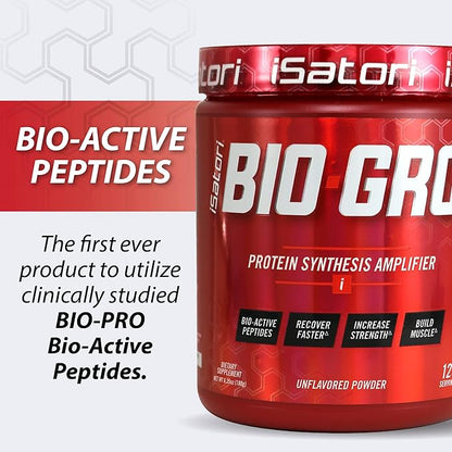 iSatori BIO-GRO Protein Synthesis Amplifier, for Muscle Recovery & Growth, Enhanced Stimulant Free
