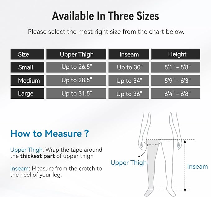 FIT KING Air Compression Recovery System, Cordless Full Leg Massager with Dynamic Pressure, Reduces