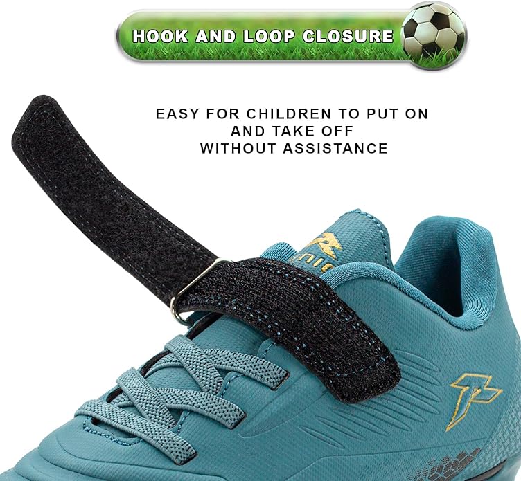 RUNIC Kids Soccer Cleats for Boys and Girls - Small and Big Kid Athletic Outdoor Football Shoes