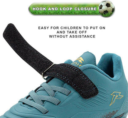 RUNIC Kids Soccer Cleats for Boys and Girls - Small and Big Kid Athletic Outdoor Football Shoes