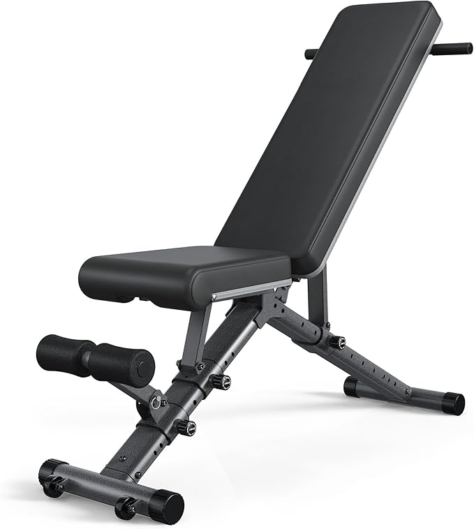 BARWING Adjustable Weight Bench Workout Bench, 1000 LB Heavy Duty Incline Decline Bench for Home