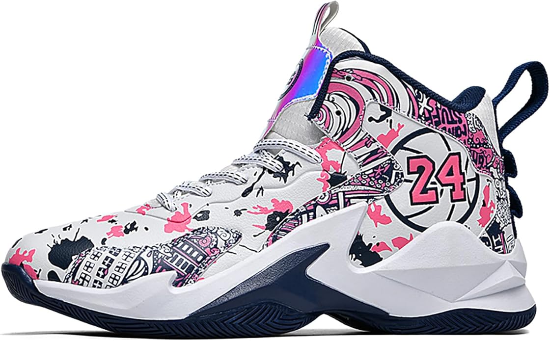 Boys Basketball Shoes Breathable Indoor Athletic Shoes Youth Outdoor Fashion Sneakers Comfortable