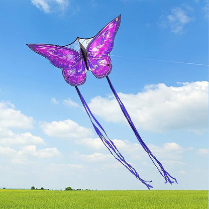 Mint's Colorful Life Butterfly Kite for Kids & Adults Easy to Fly, Large Single Line Kites with