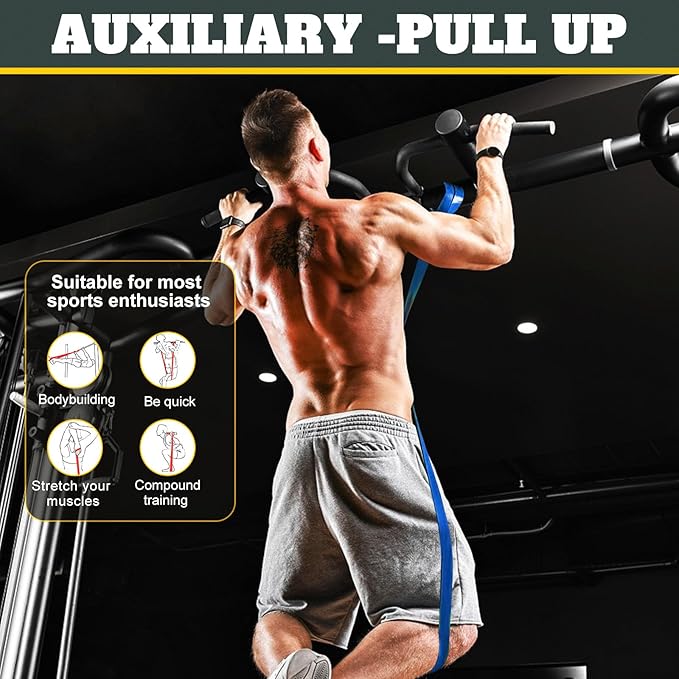 Exercise Bands Resistance Bands for Working Out,Pull Up Bands Set,at Home Workout Equipment,Workout