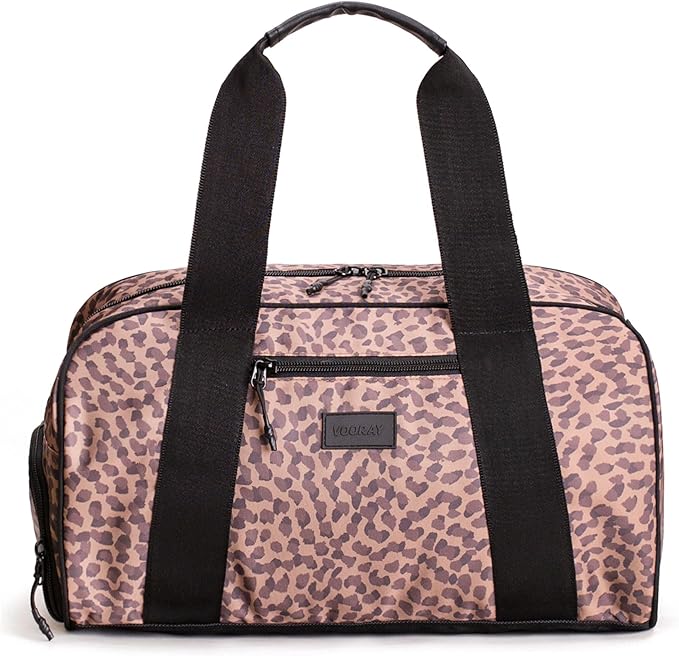 Vooray Burner Gym Duffel Bag, Gym Bag for Women and Men with Shoe Compartment, Weekender, Overnight