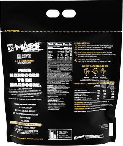 Mutant Mass Extreme Gainer ??Whey Protein Powder ??Build Muscle Size and Strength ??High Density