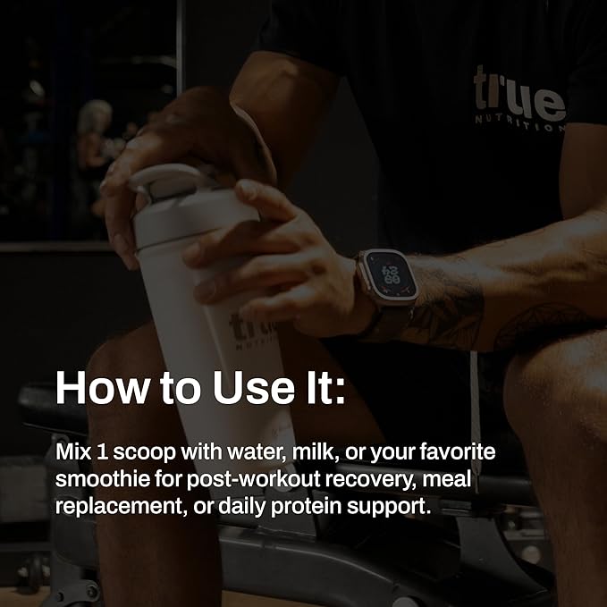 True Nutrition - Vanilla Whey Protein Isolate Cold-Filtration - 100% Whey Protein Powder - 27g