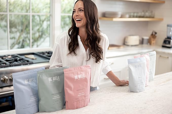 Be Well by Kelly Vanilla Grass-Fed Beef Protein Powder, 23G of Protein & Zero Carbs (3 Ingredients