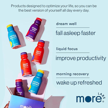 Morning Recovery Electrolyte, Milk Thistle Drink Proprietary Formulation to Hydrate While Drinking