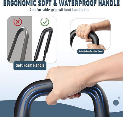Hamstring Stretcher for Knee Extension & Pain Relief, Adjustable Low Back, Calf, Leg & Hip