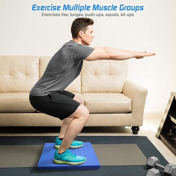 Foam Balance Pad(Large or XL),5BILLION Stability Pad for Physical Therapy,Non-Slip Exercise Balance