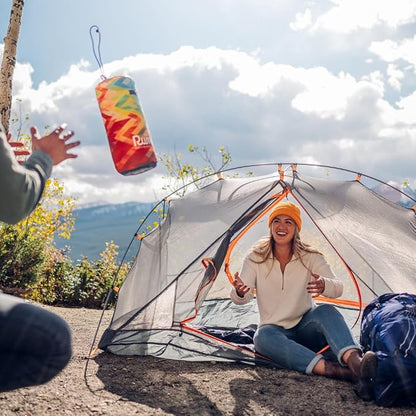 Rumpl Original Puffy Blanket - Warm, Water-Resistant Camping Blanket with 100% Recycled Synthetic