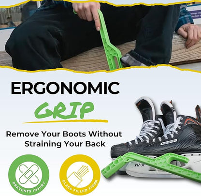 Ski Boot Remover Tool with Ergonomic Handle - Heavy-Duty Boot Removal Device for Skiing