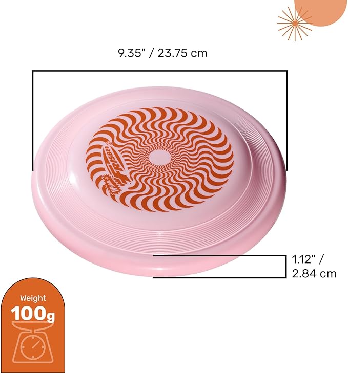 Wham-O Frisbee Fastback Flying Disc, 9.35 Inch Dog-Friendly Lightweight Sports Disc Toy for Outdoor