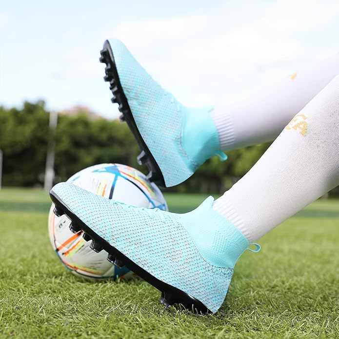 Adult Soccer Cleats Men Lightweight Football Boots Breathable Professional Sneaker Sport Athletic