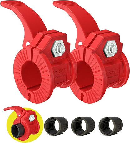 Barbell Clips 1 Inch Quick Release Weight Clamps 0.9-1.18inch Multi-Size Adjustable Olympic Clamps