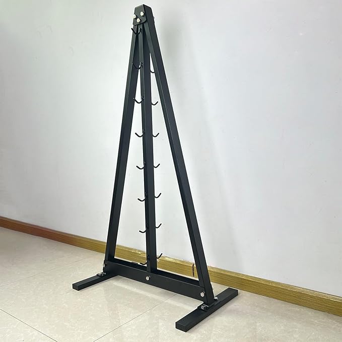 Lat Pull Down Bar Gym Accessory Rack, Lat Pulldown Attachments Cable Attachment Storage Rack for