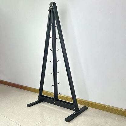 Lat Pull Down Bar Gym Accessory Rack, Lat Pulldown Attachments Cable Attachment Storage Rack for