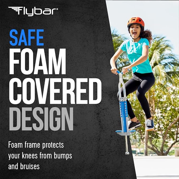 Flybar Master Pogo Stick for Kids Ages 9+, 80–160 lbs – Easy Grip Handles – Active Exercise Toy for