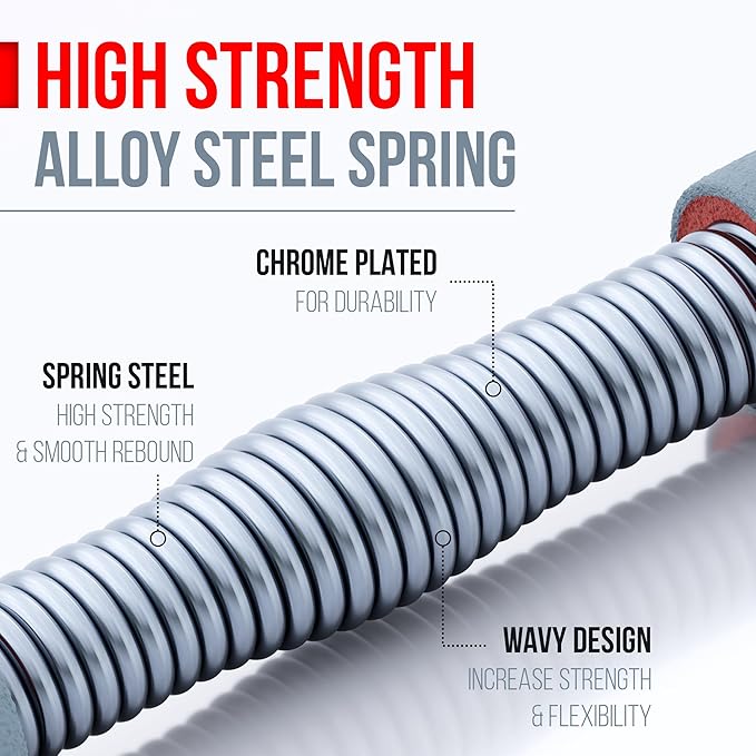 Zenooze's Power Twister Flex Bar, The Ultimate Upper Body Exercise Equipment for Strengthening Your