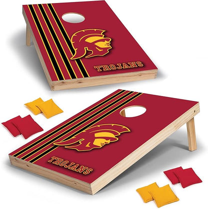 2' x 3' Solid Wood Cornhole Set with Direct Print HD Team Graphics – Great Gift for Any NCAA Fan!