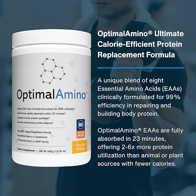 Amino Acid Powder | 99% Utilized Essential Amino Acid (EAA) Supplement | Pre/Post Workout & Muscle