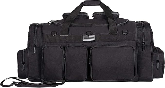 K-Cliffs Tactical Range Duffel Heavy Duty Large Gear Duffle Durable Quality Travel Sports Gym