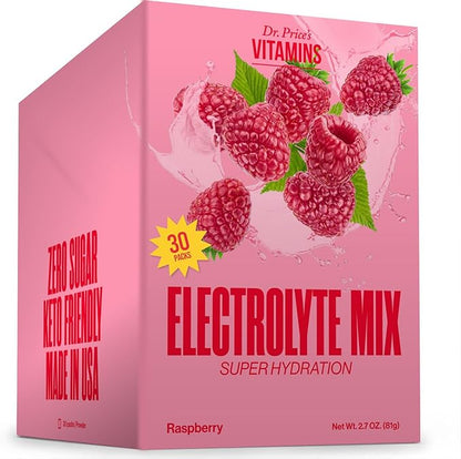 Dr. Price’s Electrolyte Mix | Sugar-Free Hydration Powder with 72+ Trace Minerals | No Sugar