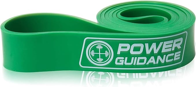 POWER GUIDANCE Pull Up Assist Bands - Stretch Resistance Band - Mobility Band - Powerlifting Bands