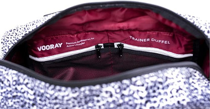 Vooray 25L Trainer Duffel Bag – Lightweight Travel Bag, Sports Gym Bag for Women and Men with Shoe