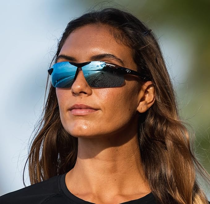 Seek FC 2.0 Sport Sunglasses Men & Women - Ideal For Cycling, Golf, Hiking, Running, Tennis &