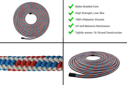 Pelican Arborist-16 Strand 12.7 mm (1/2 inch) Arborist - 7000 lbs Breaking Strength - Static