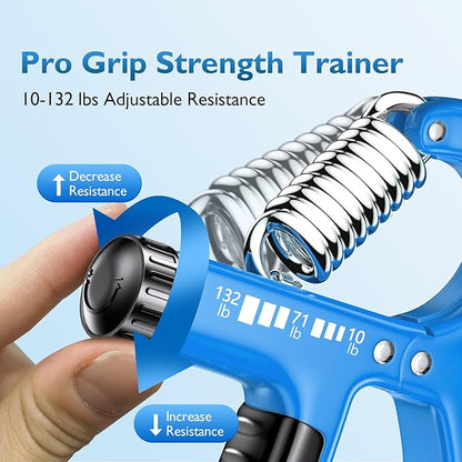 FitBeast Grip Strengthener Forearm Strengthener, Adjustable Hand Grip Strengthener for Strength