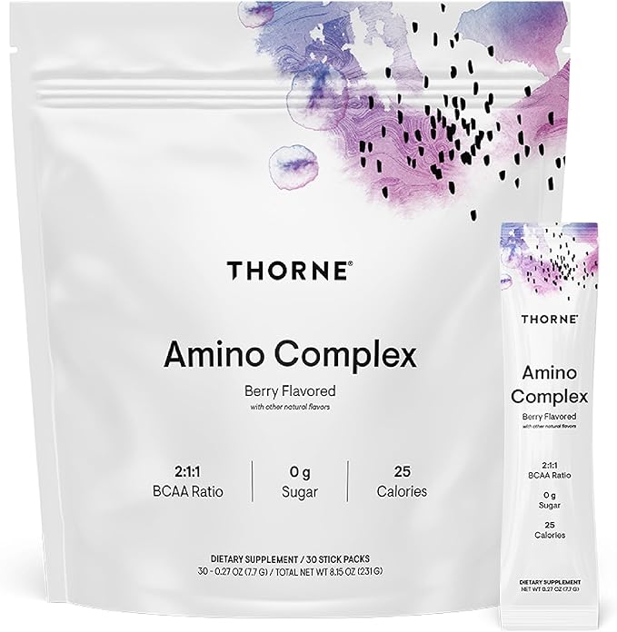 THORNE - Amino Complex - Clinically-Validated EAA and BCAA Powder for Pre or Post-Workout