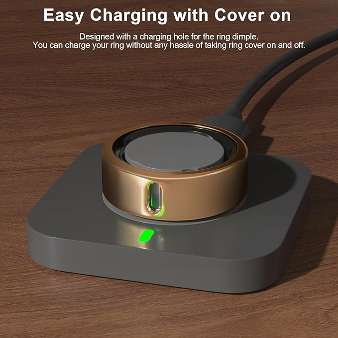 5 Pack Cover Compatible with Oura Ring Gen 4/Oura Ring Gen 3 Horizon/Heritage, Surport Charging