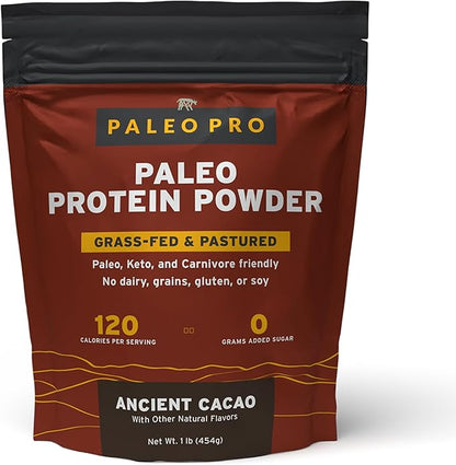 Paleo Pro Beef Protein Powder - Grass Fed Protein Powder Isolate - Pure Animal Based Pastured &