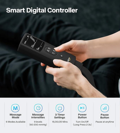 ALLJOY Pro-Grade Leg Massager Recovery Boots, Leg Compression Massager for Circulation and Pain