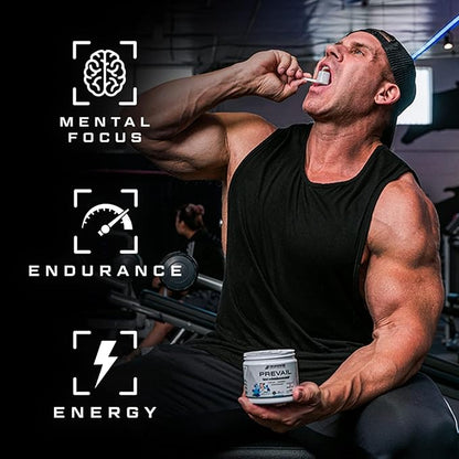 Prevail Pre Workout Powder with Nootropics: Best Pre Workout for Men and Women, Cutting Edge Energy